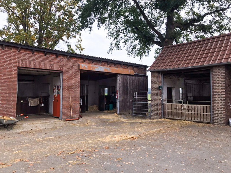 Horse Stall renovation old situation