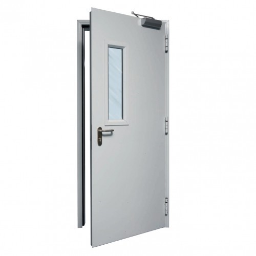 Tested fire doors